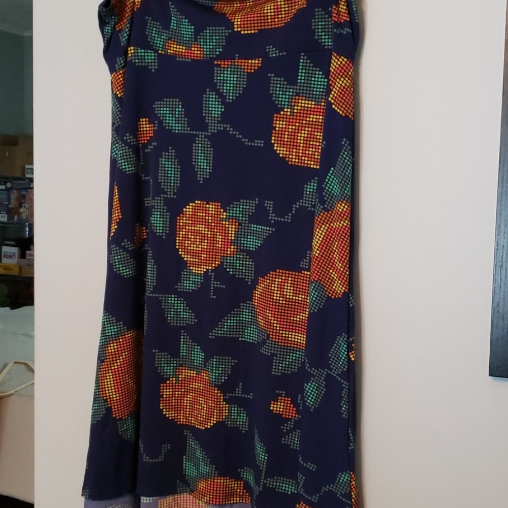 Floral LulaRoe Azure Skirt